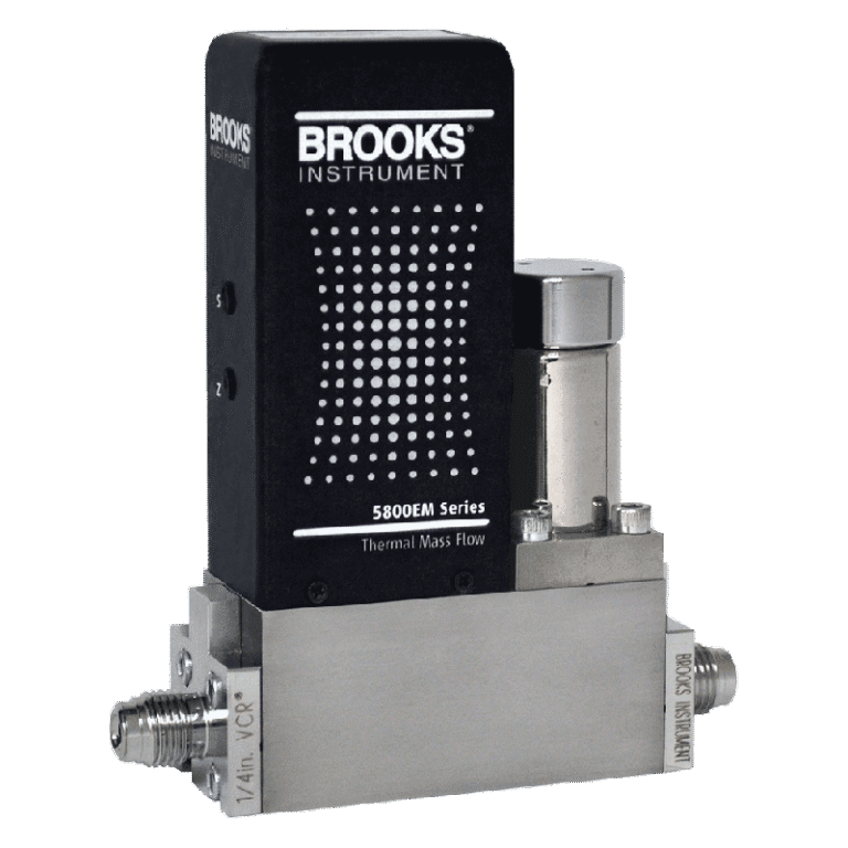 brooks 5850em series metal sealed thermal mass flow controllers