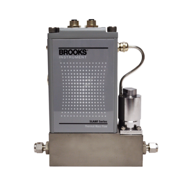 brooks slamf series elastomer sealed thermal mass flow controllers & meters