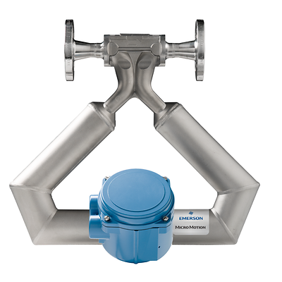 emerson micro motion elite cmf050m coriolis meter, 1/2 inch (dn15), 316l stainless steel