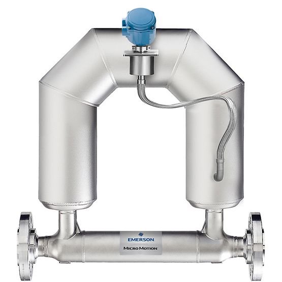 emerson micro motion elite cmf200b coriolis meter, 2 inch (dn50), nickel alloy c22, high temperature