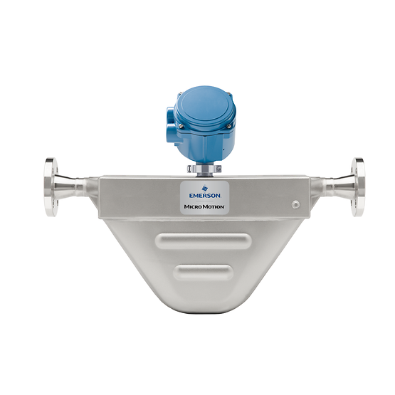 emerson micro motion f100a coriolis meter, 1 inch (dn25), 316l stainless steel, high temperature